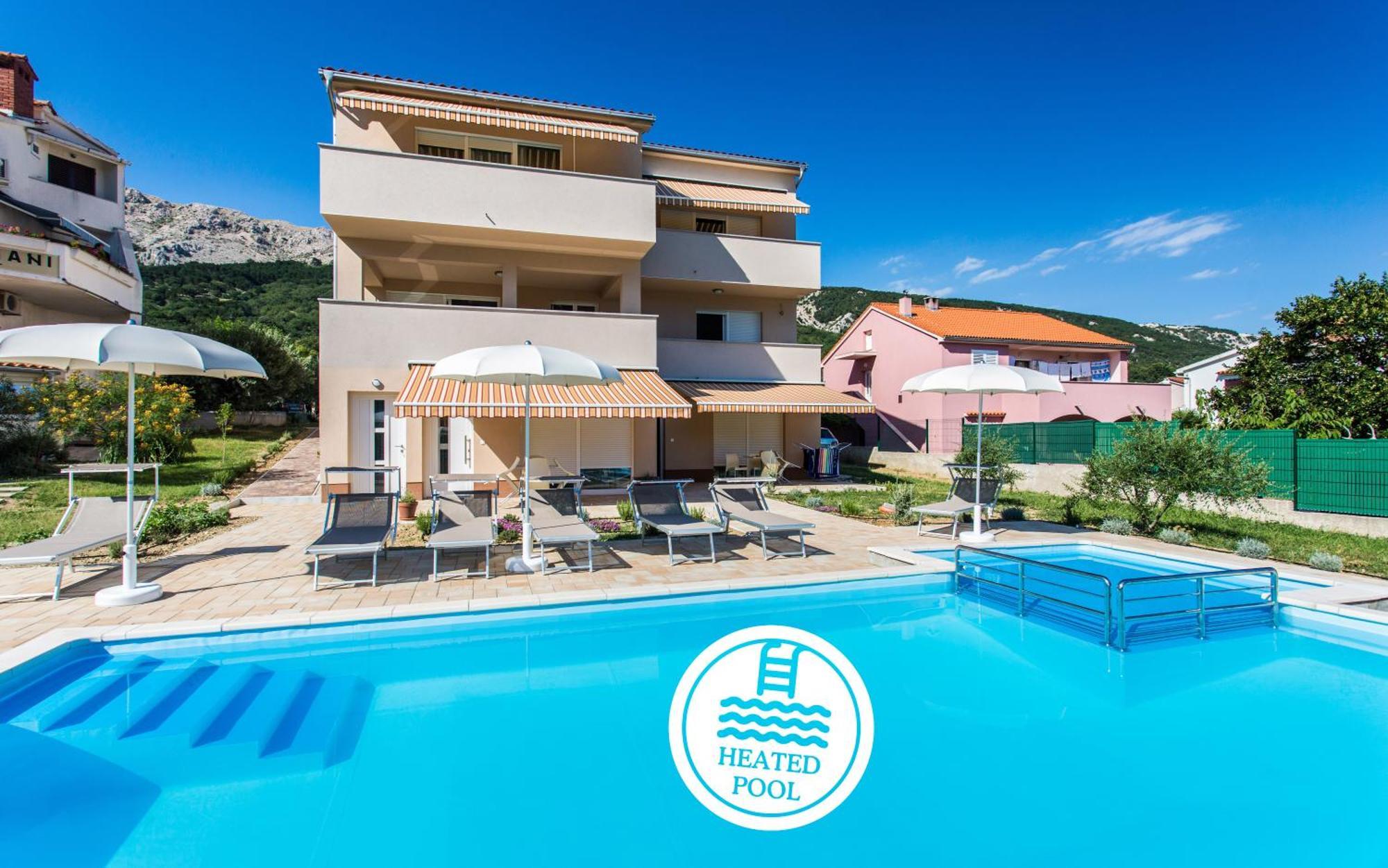 Apartments Viktorija 2 Baška Exteriér fotografie