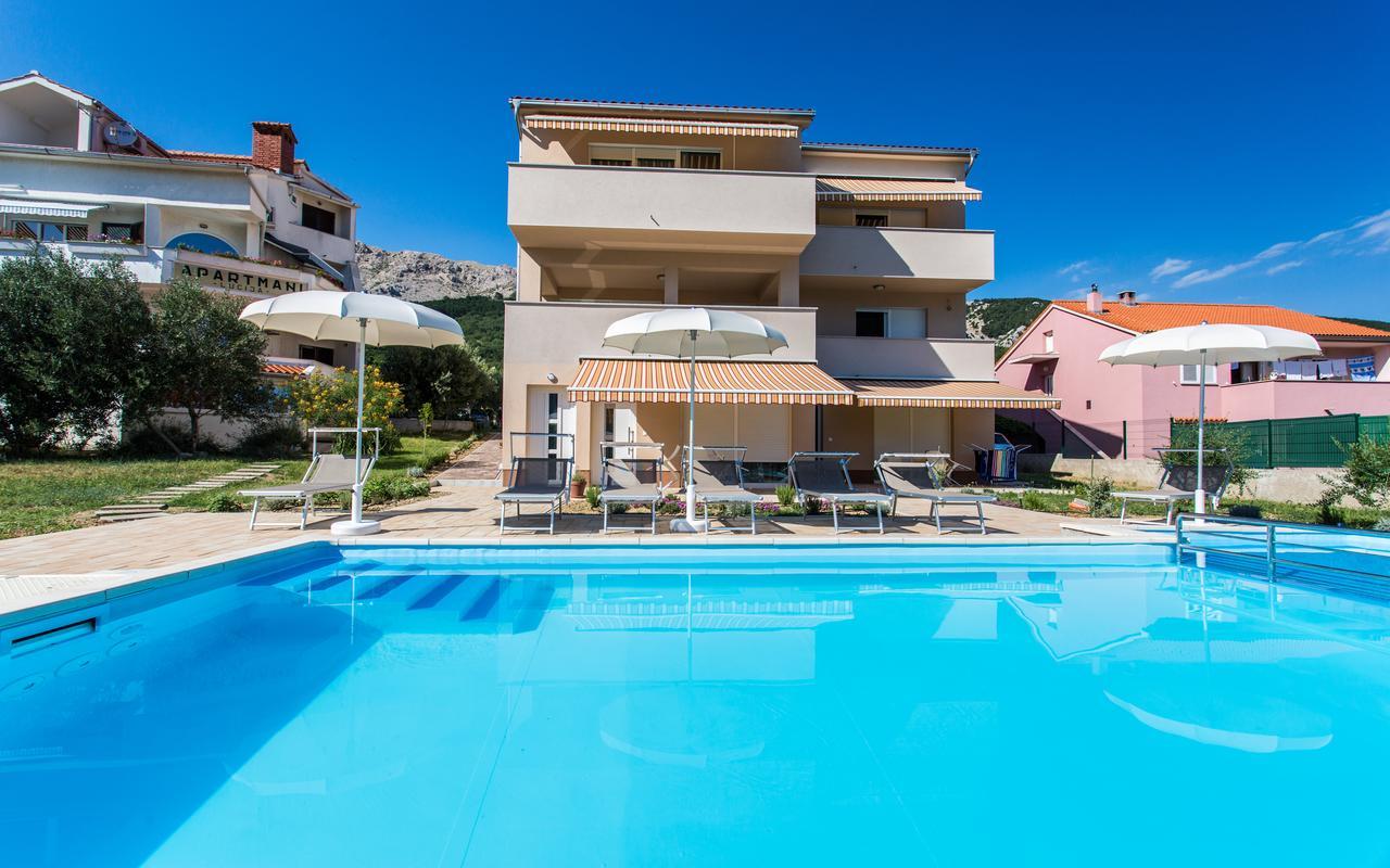 Apartments Viktorija 2 Baška Exteriér fotografie